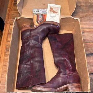 VINTAGE 1970s Frye Campus Boots